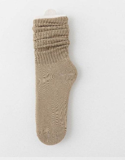 Pile Style Maillard Women’s Socks - Trendy High Cylinder Comfort - Buy Center
