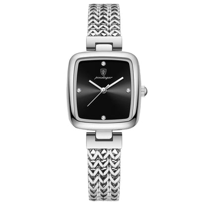 Buy Center Women's Waterproof Quartz Watch - Stylish Rose Gold & Silver - Buy Center