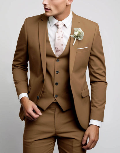 Men's Casual Two Button Suit Set - Stylish Comfort for Every Occasion - Buy Center