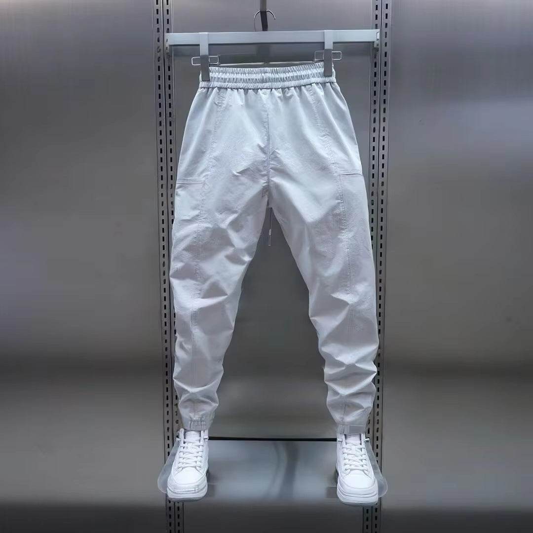 Casual Men's Ankle Banded Pants - Stylish and Comfortable Fit for Any Occasion - Buy Center
