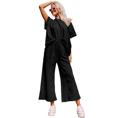 Buycenter Summer Casual Suit for Women - European Style Sportswear - Buy Center