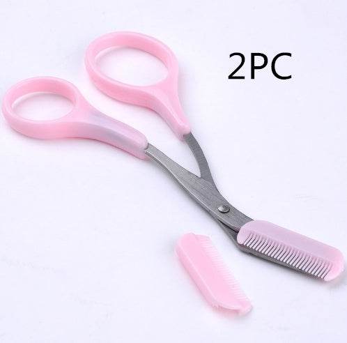 Beauty Tools Eyebrow Scissors & Comb - Precision Grooming Set 2025 - Buy Center