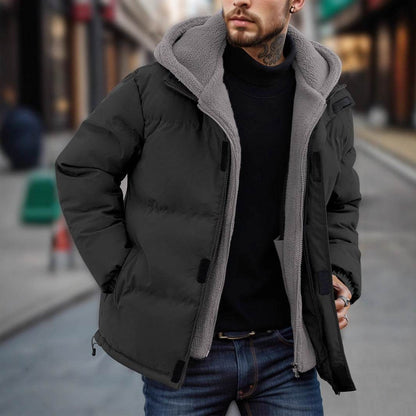 Men's Windproof Down Jacket - Stylish & Warm Winter Parka for 2025 - Buy Center