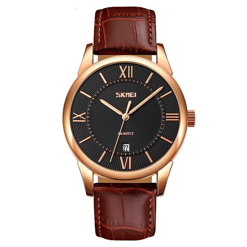 Buycenter Men's Waterproof Quartz Watch - Stylish Calendar Feature, Durable - Buy Center