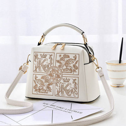 Buycenter Women's Embroidered Crossbody Shoulder Bag - Vintage Style - Buy Center