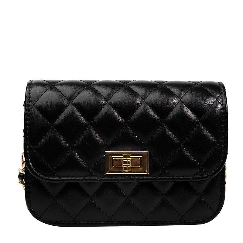 Buycenter Women's Casual Diamond Chain Messenger Bag - Stylish Evening Accessory - Buy Center