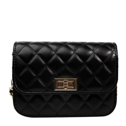 Buycenter Women's Casual Diamond Chain Messenger Bag - Stylish Evening Accessory - Buy Center