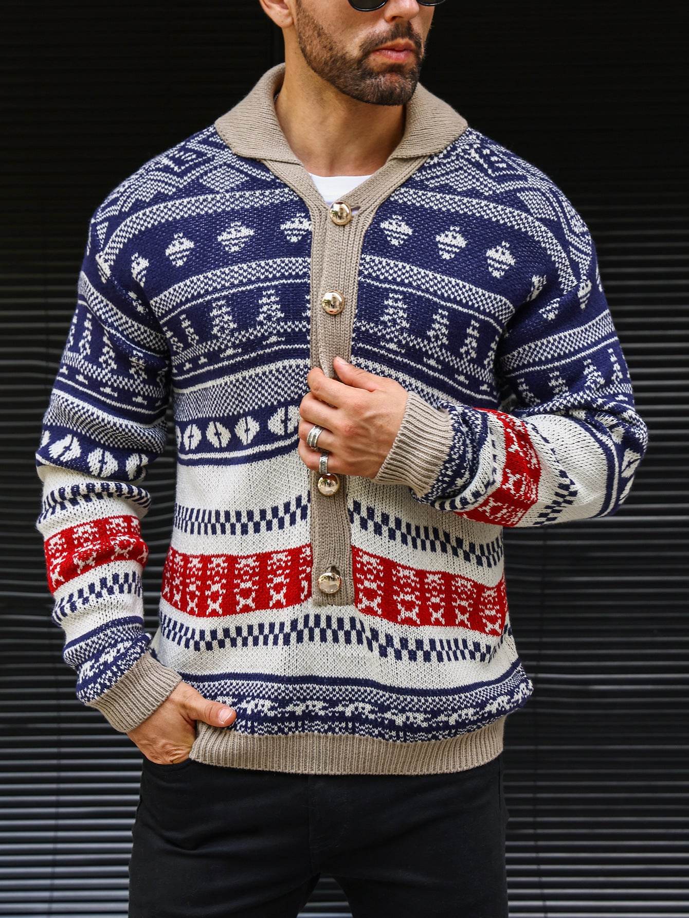 Autumn Knitwear Coat for Men - Stylish, Warm & Versatile for Winter 2025 - Buy Center