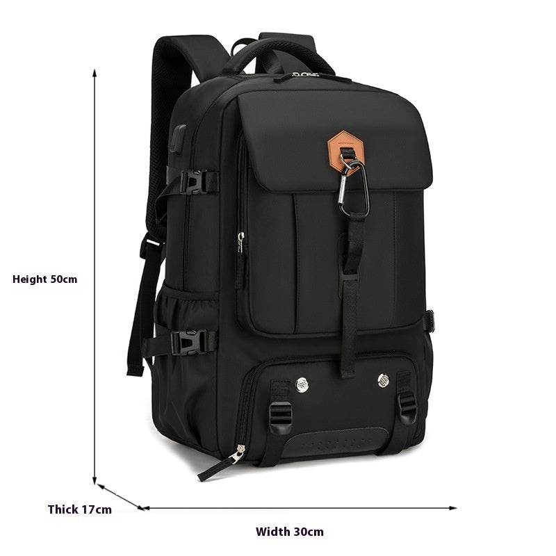 70L Large Capacity Travel Backpack - Durable, Stylish Design for Men - Buy Center