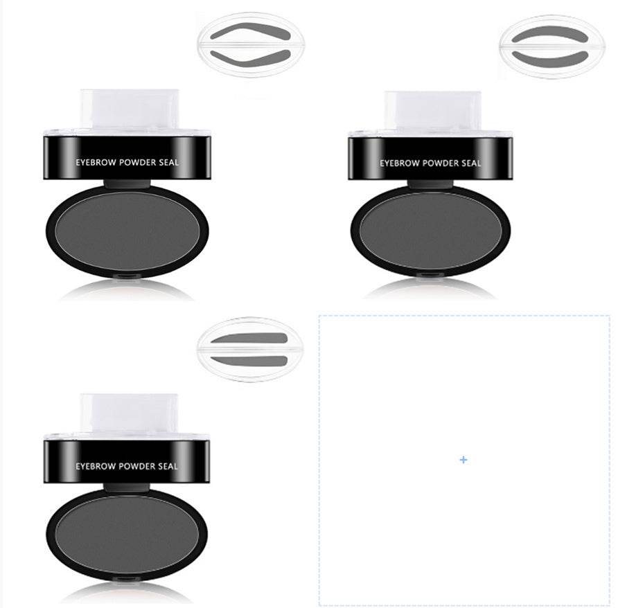 Eyebrow Powder Stamp Tint Kit - Quick Waterproof Makeup for All Skin Tones - Buy Center