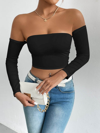 Buycenter European Camisole Blazer - Waist Trimming Slim Fit Top - Buy Center