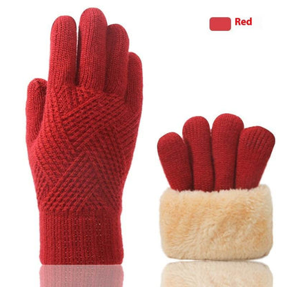 Women's Thermal Touch Screen Gloves - Double Layer, Windproof, Fleece-lined - Buy Center