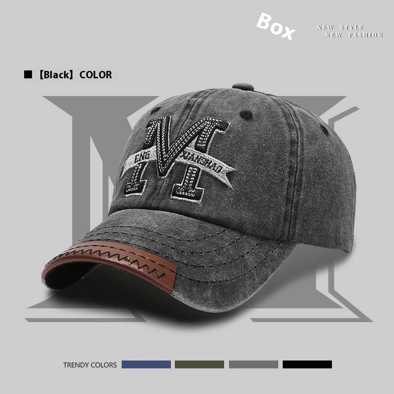 Retro Peaked Cap for Spring & Autumn - Unisex Sun Hat in 4 Colors - Buy Center