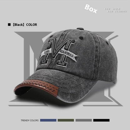 Retro Peaked Cap for Spring & Autumn - Unisex Sun Hat in 4 Colors - Buy Center
