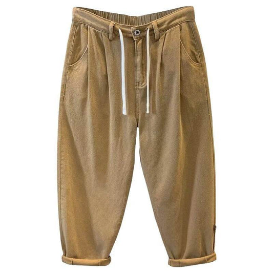 Men's Plus Size Harem Pants - Comfortable Loose Fit for Any Occasion - Buy Center