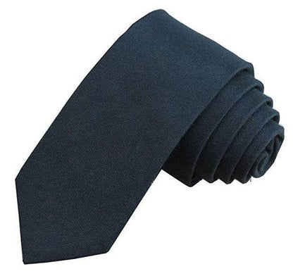 Casual Cotton and Linen Men's Narrow Tie - Stylish 6cm for Any Occasion - Buy Center