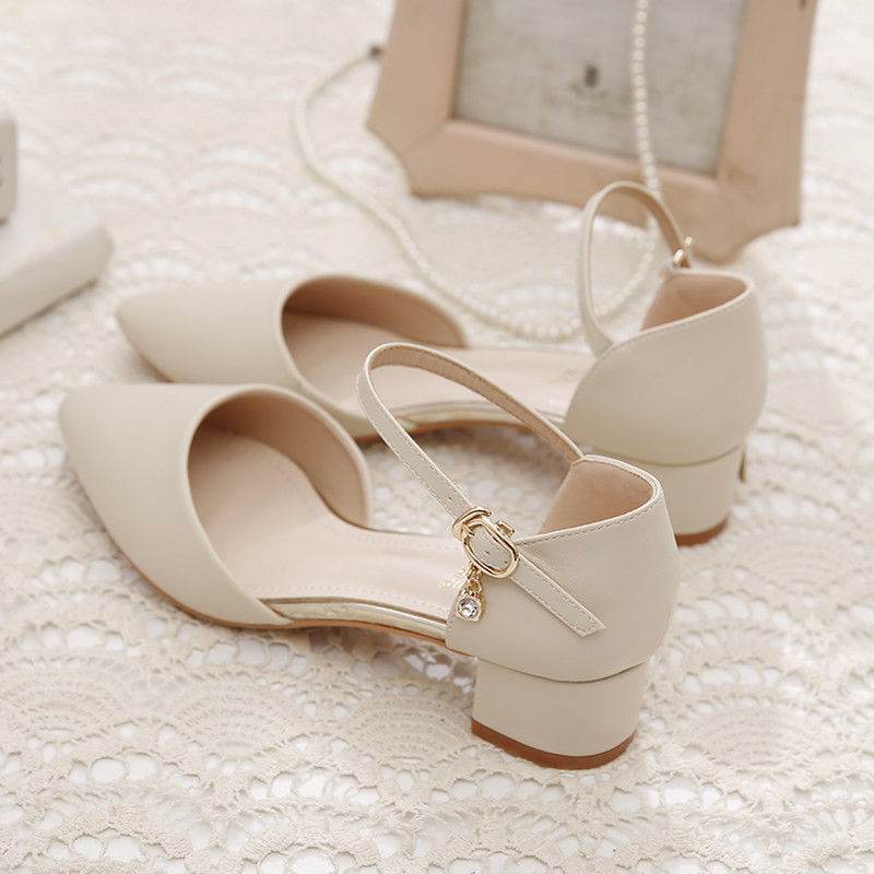 Buycenter Women's Closed Toe Work Shoes - Stylish Korean Pumps - Buy Center