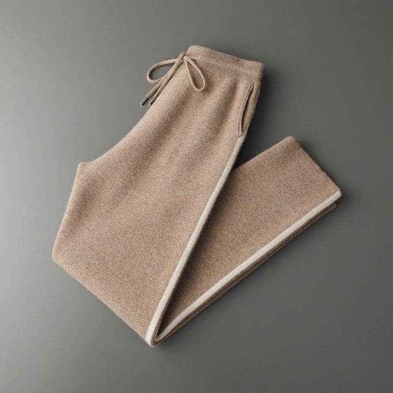 Cashmere Harem Pants for Men - Thickened Loose Fit in Assorted Colors - Buy Center