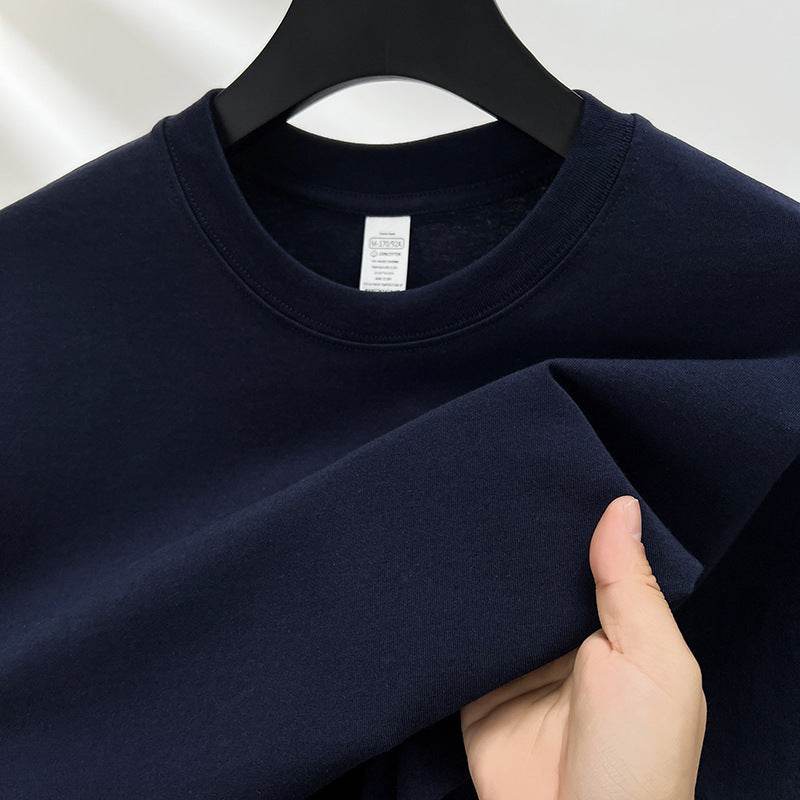 230g Cotton Short-Sleeved T-Shirt for Men - Stylish Casual Wear 2025 - Buy Center