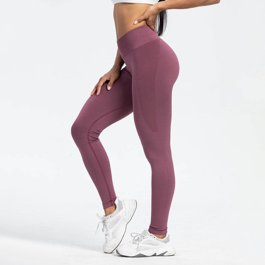 Women's High Waist Yoga Pants - Seamless Fitness Leggings for Comfort - Buy Center
