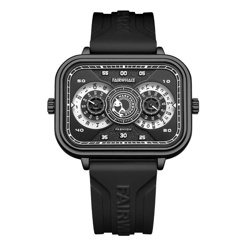 Buy Center Men's Waterproof Fashion Watch - Luminous Quartz with Double Inserts - Buy Center