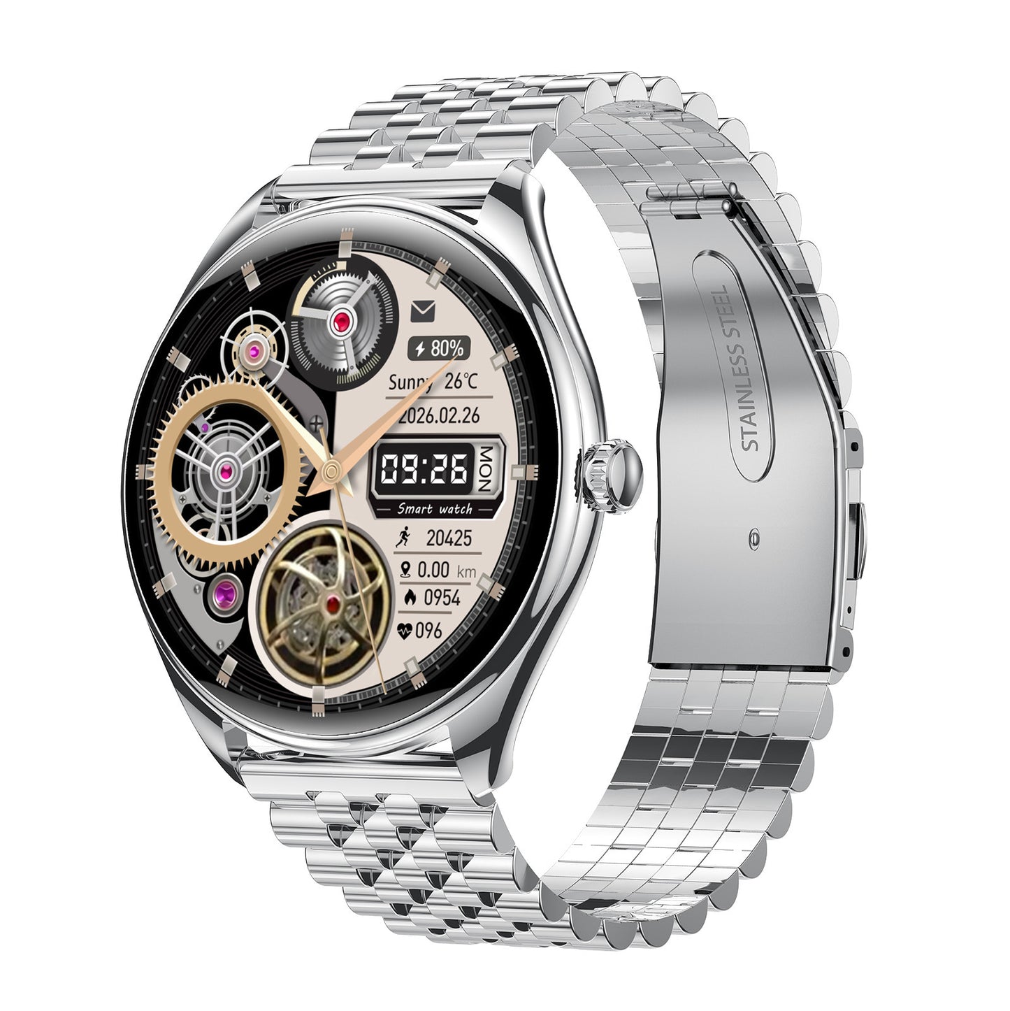 Ultra-Thin 1.43" Smart Watch - Heart Rate, Oxygen, Bluetooth Calling - Buy Center