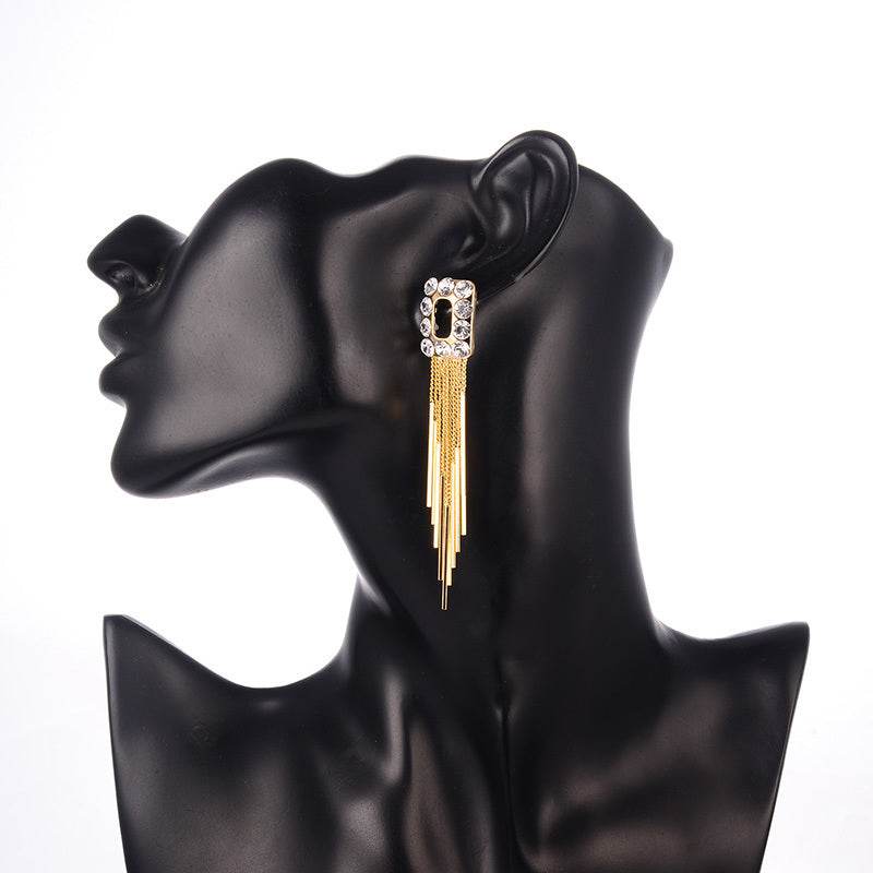 Buycenter Exaggerated Tassel Earrings - Irregular Fashion Trends for Women - Buy Center