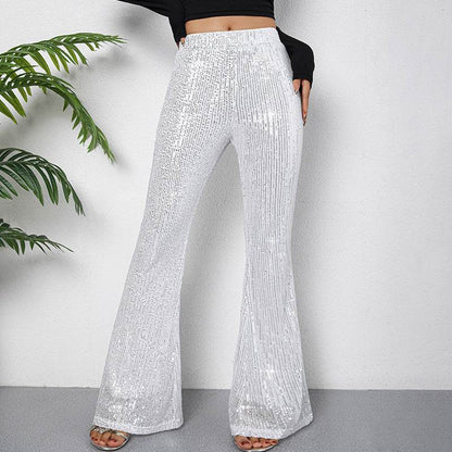 New Sequin Bootcut Pants - Trendy Stylish Trousers for Modern Women - Buy Center