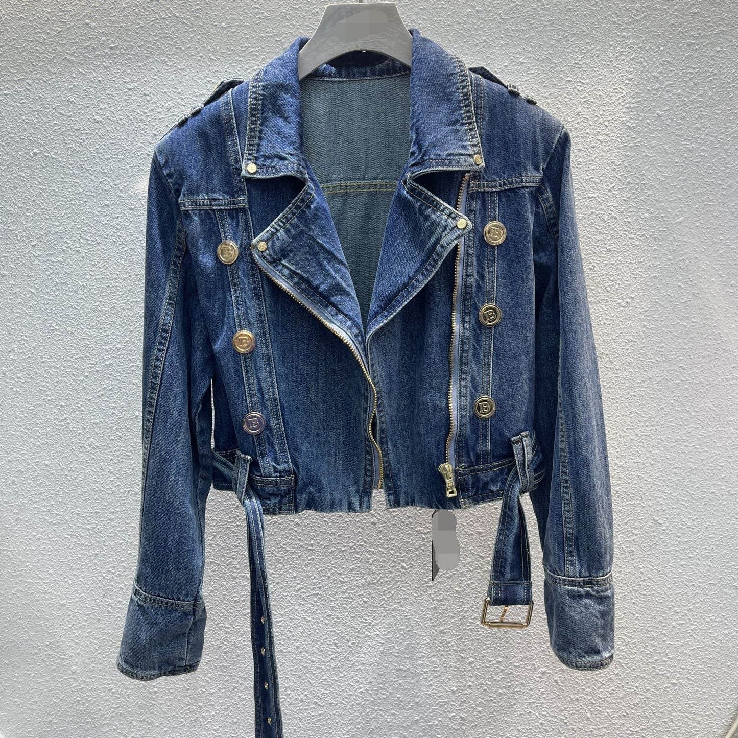 Popular Korean Style Denim Coat - Loose Fit Street Fashion Outerwear - Buy Center
