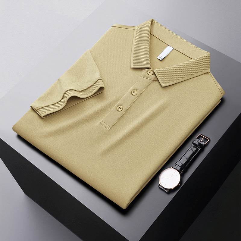Buycenter Men's Casual Slim Fit Jacket T-shirt - Solid Color Summer Style - Buy Center