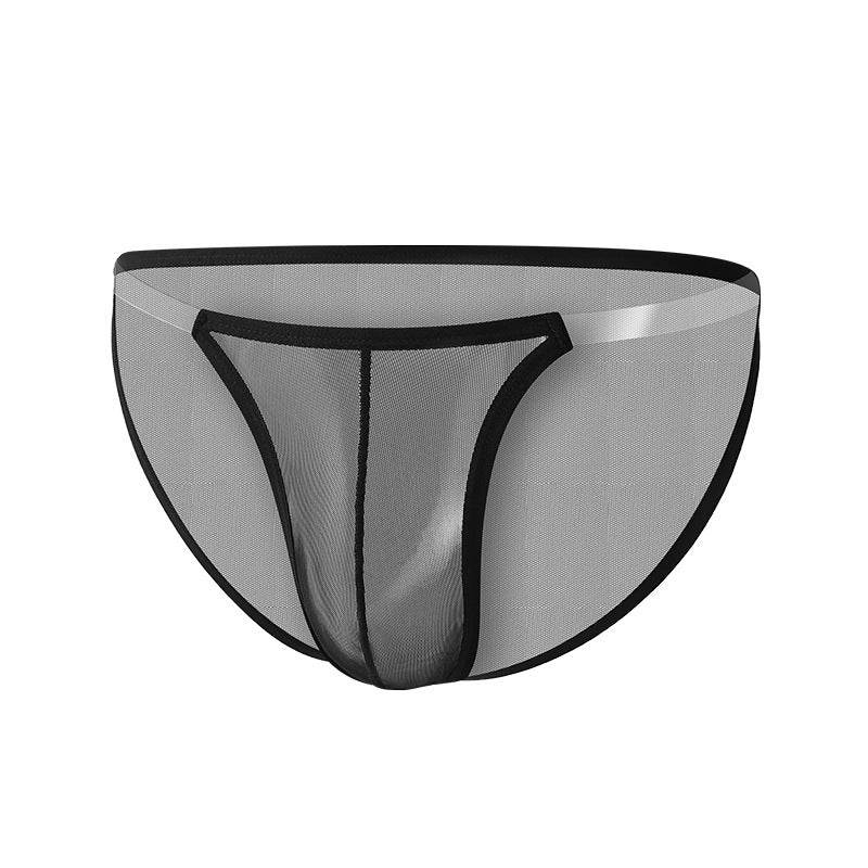 Men’s Full Mesh Transparent Briefs - Breathable Low Waist Style 2025 - Buy Center