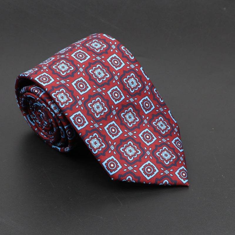 Super Soft Bohemian Silk Ties - Stylish 75mm Neckties for Any Occasion - Buy Center