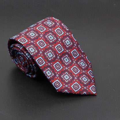 Super Soft Bohemian Silk Ties - Stylish 75mm Neckties for Any Occasion - Buy Center