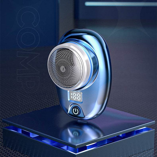 Digital Waterproof Travel Electric Shaver - Compact & Fast Charging - Buy Center