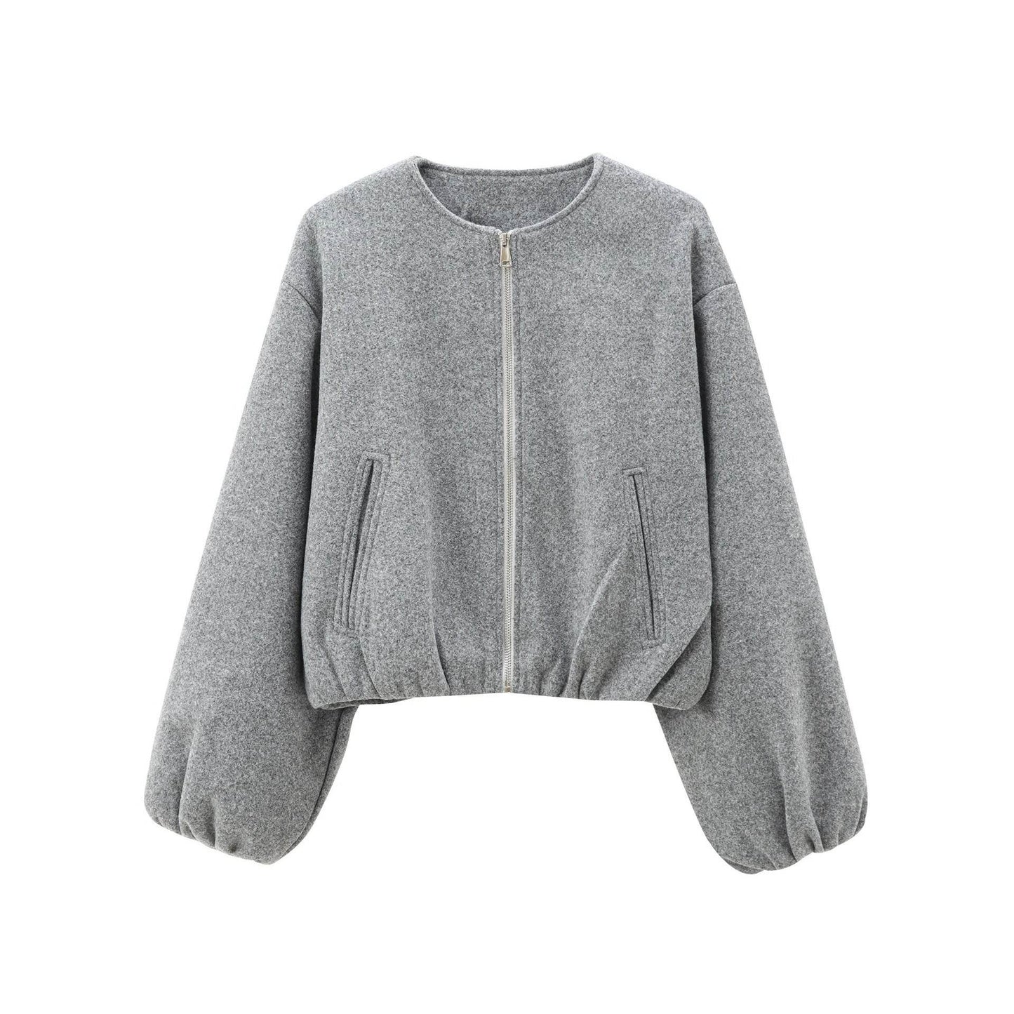 Buycenter European & American Fashion Bomber Jacket - Soft Polyester Coat - Buy Center