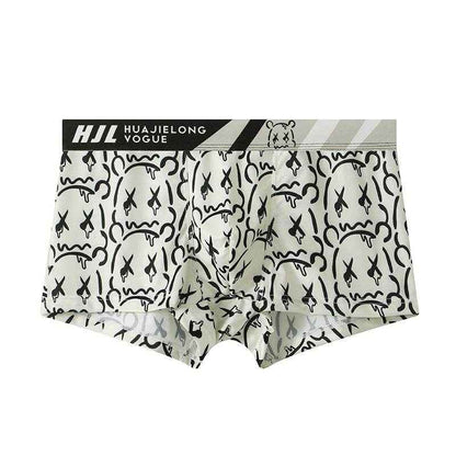BuyCenter Men's Slim Fit Multi-Color Boxers - Breathable Ice Silk Comfort