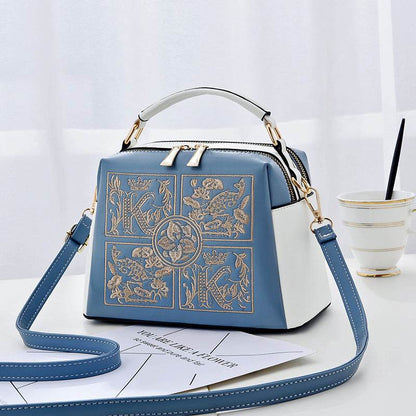 Buycenter Women's Embroidered Crossbody Shoulder Bag - Vintage Style - Buy Center