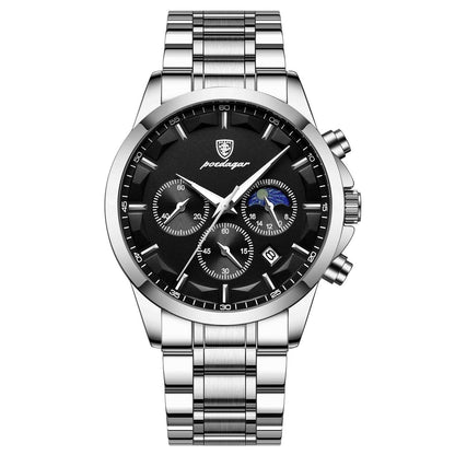Buycenter Stylish Waterproof Men's Quartz Watch - Casual, Slim Design - Buy Center