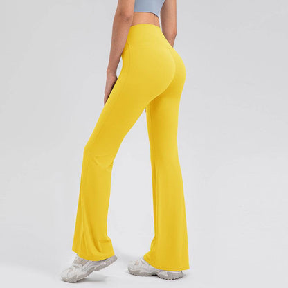 Buycenter High Waisted Hip Lifting Yoga Pants - Flared, Breathable Fit - Buy Center