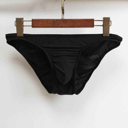 Low Waist Transparent Men's Briefs - Breathable & Quick-Drying Comfort