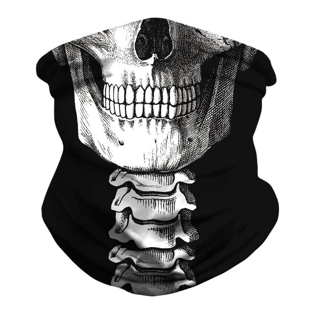 Skull Digital Outdoor Face Mask - Insect-Proof, Stylish & Durable - Buy Center