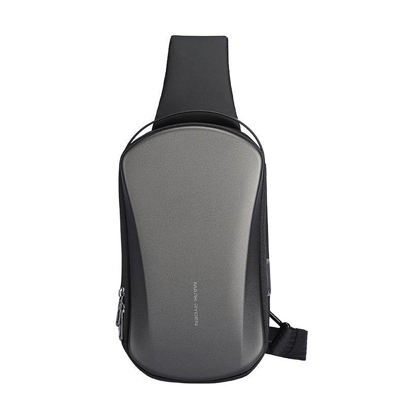 Men's Fashion Waterproof Messenger Bag - Hard Shell Crossbody Style - Buy Center