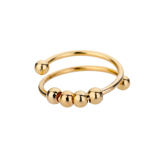Adjustable Stainless Steel Hydraulic Ring - Stylish Geometric Design for All - Buy Center