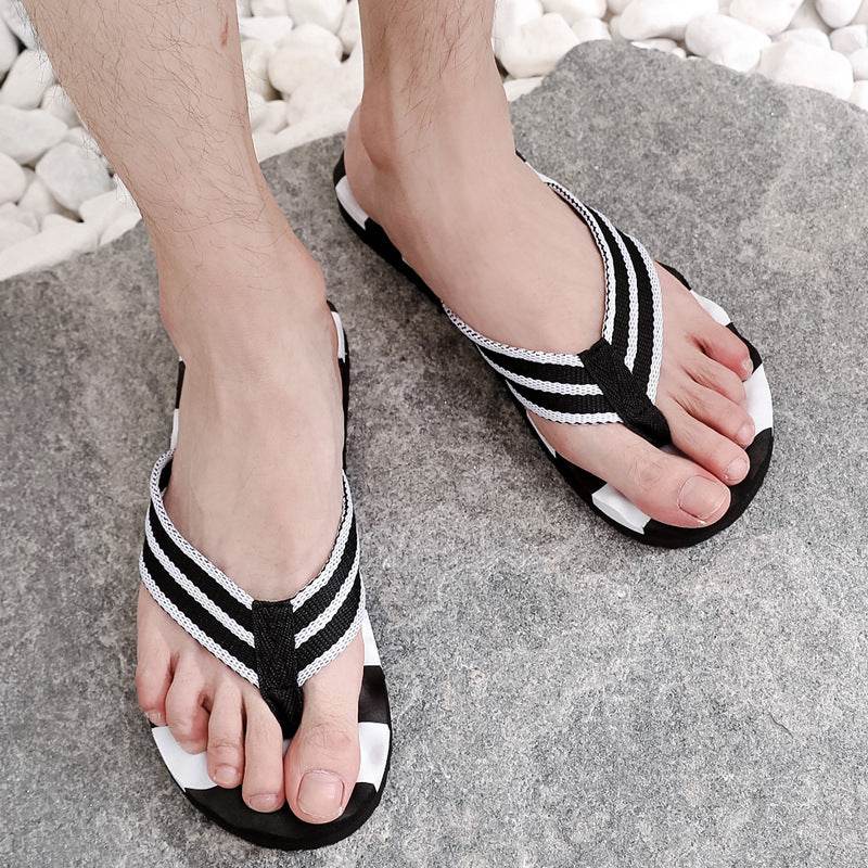 Summer Men's Flip Flops - Casual Color Matching Beach Sandals 2025 - Buy Center