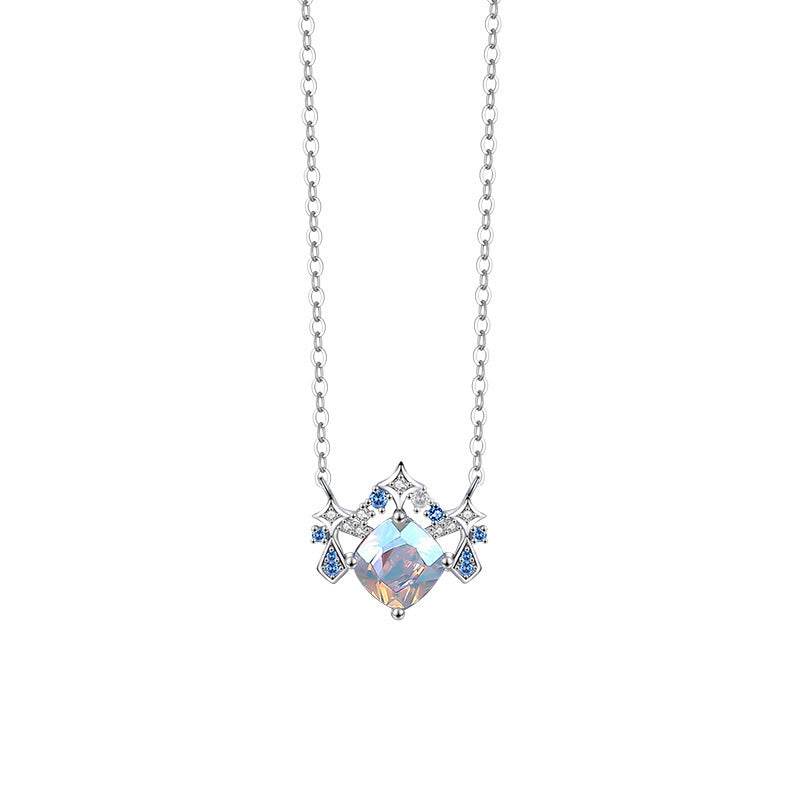 Buy Center Twelve Constellations Necklace - Women's Silver Zodiac Pendant - Buy Center