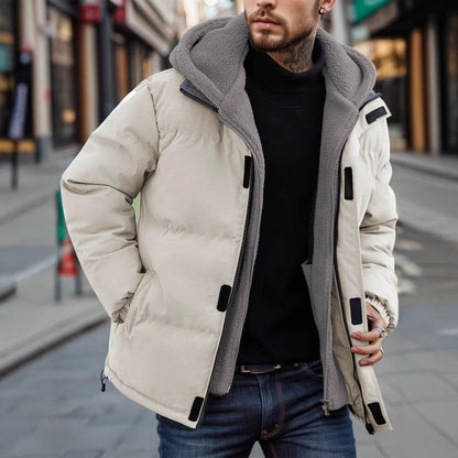 Men's Windproof Down Jacket - Stylish & Warm Winter Parka for 2025 - Buy Center