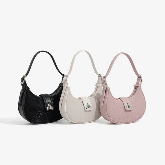 Stylish Women's Armpit Saddle Shoulder Messenger Bag - Durable PU Design - Buy Center