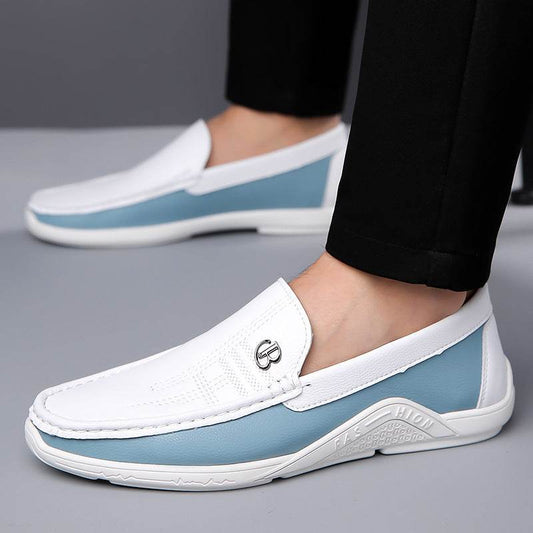 Stylish Men's Casual Leather Shoes - Premium Comfort for Every Occasion - Buy Center