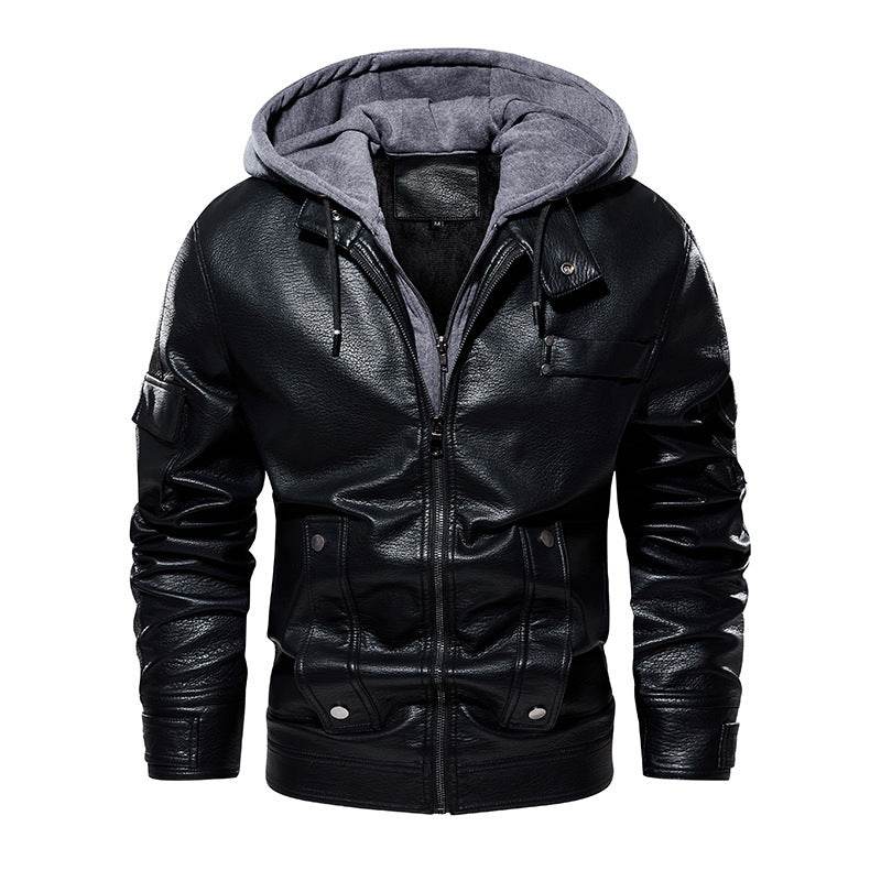 Men's Leather Coat - Fashionable & Warm for Winter 2025 Styles - Buy Center