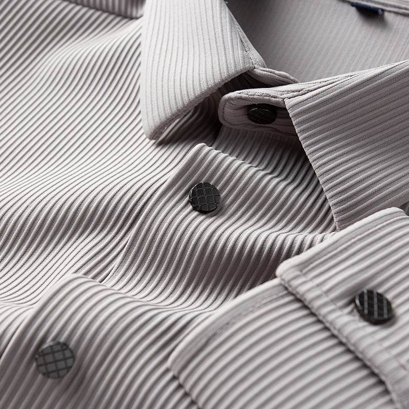 Stylish Non-Iron Anti-Wrinkle White Shirt for Men - Business Casual Fit - Buy Center